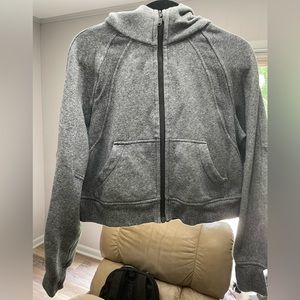 Lululemon Scuba Full Zip in Grey